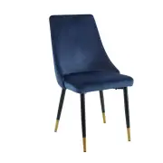 Krzesło tapicerowane niebieski GRS-031